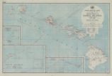 Post route map of the territory of Hawaii, Samoa Islands, and the Island of Guam : showing post offices with the intermediate distances of mail routes ; August 1, 1938 / published by order of Postmaster General James A. Farley