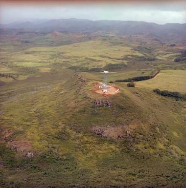 MOD-OA4 WIND TURBINE SITE IN KAHUKU OAHU HAWAII
