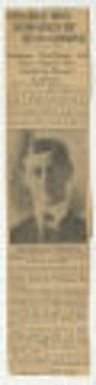 College Men Honored By King George, January 30, 1919
