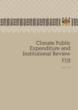 Climate public expenditure and institutional review Fiji