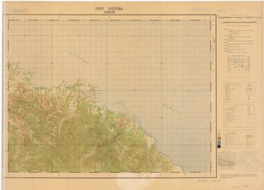 Saidor / compilation & detail,  2 Fd. Svy. Coy. (AIF), Aust. Svy. Corps. with aid of air photos ; drawing, 2 Fd. Svy. Coy. (AIF) & LHQ. Cartographic Coy., Aust. Svy. Corps. ; reproduction, LHQ. Cartographic Coy., Aust. Svy. Corps., July '45