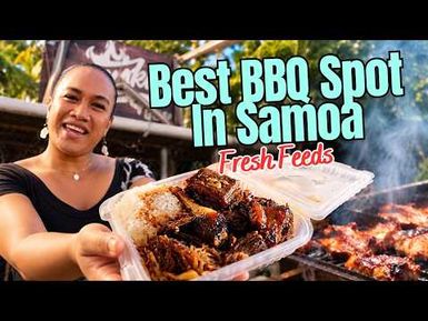 Best BBQ & Shake Spot In Samoa With Desiree | Fresh Feeds