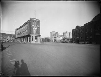 Intersection of Jervois Quay with Cable and Wakefield streets, Wellington