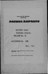 Patrol Reports. Gulf District, Kerema, 1953-1956