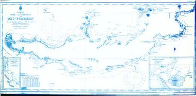 [German nautical charts of German New Guinea, Micronesia, Samoa and Kiautschou]: Nord-und Südküste von Neu-Pommern. (Sheet 90)