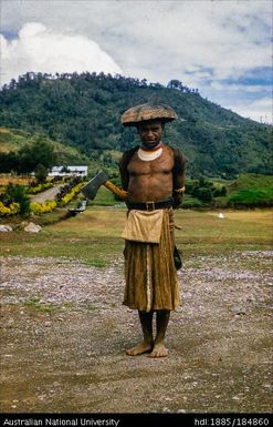 Wabag - Pogoi, Huli informant from Wage Valley