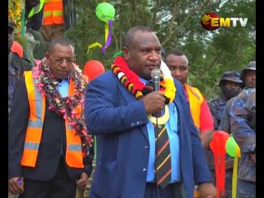 PM Marape Launches K1billion Projects