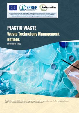 Plastic Waste : Waste technology management options