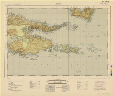 Samarai New Guinea / reproduction, L.H.Q. Cartographic Coy, Aust Svy Corps, Jun 45