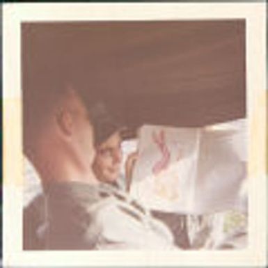 Two soldiers, Anders and Stanton, Bellows AFB, Hawaii, 1965