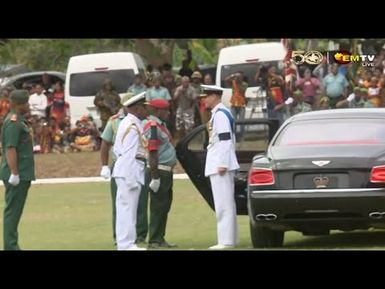 Presentation of Royal Military Colors