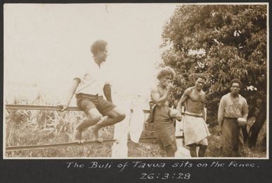 Buli of Tavua, Fiji, March 1928