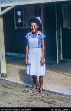 Nurse Mercy at Lolowai