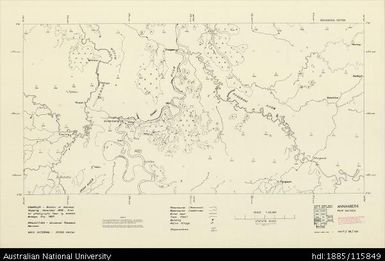 Papua New Guinea, Lower Ramu Area, Annanberg, Provisional map, Sheet NMP-58-031, 1958, 1:63 360
