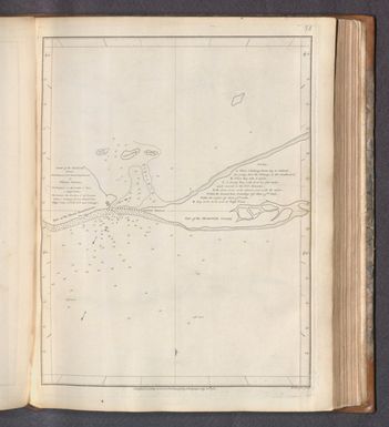 Chart of the Passage between Point Ramen & the Island Ramisserani by William Stevens