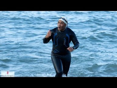 56-year-old athlete on track to complete 18th Ironman competition