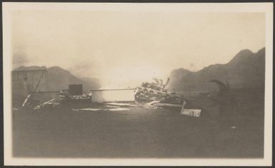 Hurricane damage at Labasa, December 1929
