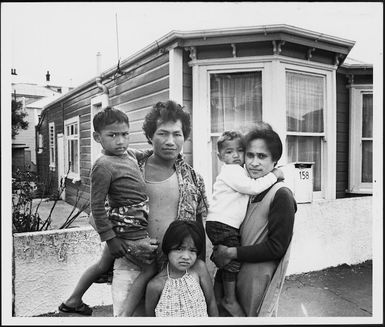 Jose and Rita McCarthy and their children - Photographed by Brett Richardson