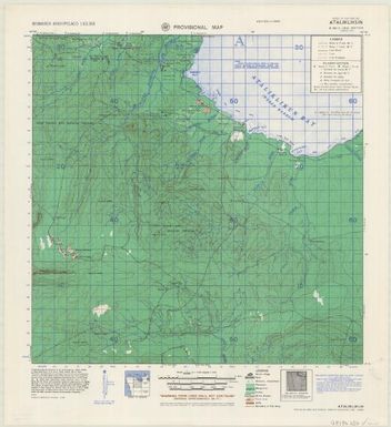 Bismarck Archipelago 1:50,000 provisional map (Ataliklikun)