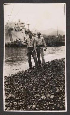 [Dave Farber and Tyler Terry by Water]