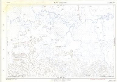 Papua New Guinea road inventory, July 1975: Ambunti (Sheet 10)