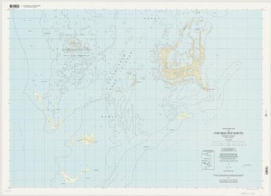 Topographic map of ... Republic of Palau, Caroline Islands: Chelbacheb South