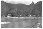 View of houses by the beach 1