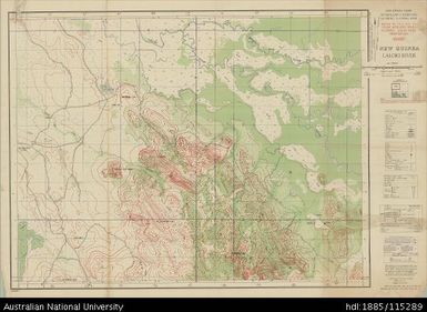 Papua New Guinea, Southern New Guinea, Laloki River, Artillery series, 1:25 000, 1943