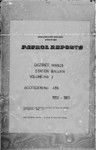 Patrol Reports. Manus District, Baluan, 1959 - 1960