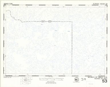 Milinch of ... : fourmil of ... (53 - Fourmil of Abau - Milinch of Abadi NW)