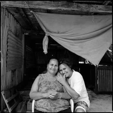 Ngatokorima Rasmussen and her daughter Vaine-Iriano Wichman frame 8