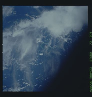 STS050-73-074 - STS-050 - STS-50 earth observations