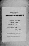 Patrol Reports. Central District, Abau, 1964-1965