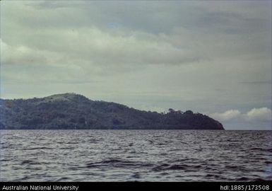 South East Watom from boat