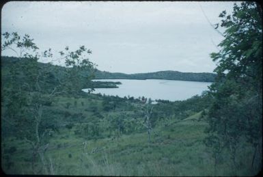 Idler's Bay, with Raku village : Port Moresby, Papua New Guinea, 1953 / Terence and Margaret Spencer