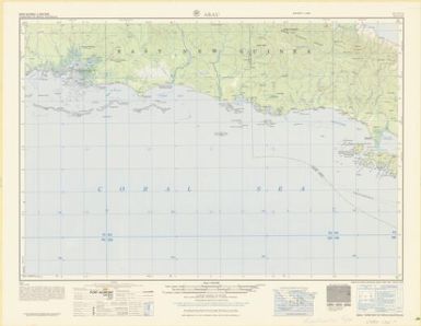 New Guinea 1:250,000 (Abau ; SC 55-12 ; 1965)