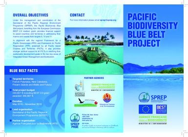 Pacific Biodiversity Blue Belt Project : brochure
