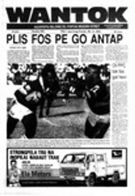 Wantok Niuspepa--Issue No. 0984 (May 13, 1993)