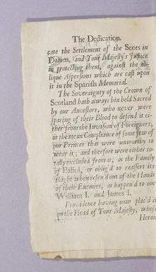 A defence of the Scots settlement at Darien : With an answer to the Spanish memorial against it. : And arguments to prove that it is the interest of England to join with the Scots, and protect it. : To which is added, a description of the country, and a particular account of the Scots Colony