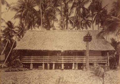 Traders House Pleasant Island. From the album: Views in the Pacific Islands