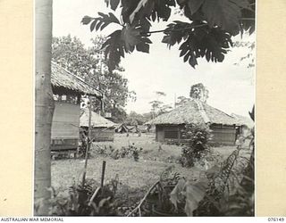 LAE, NEW GUINEA. 1944-09-16. "A" MESS AREA, HEADQUARTERS NEW GUINEA FORCE