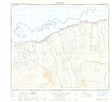 Western Samoa topographical map 1:20,000: Nofoali'i (Sheet 18)