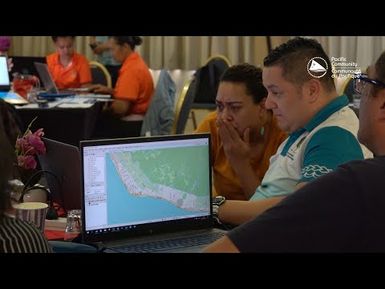 Climate risk assessment tools training for Cook Islands