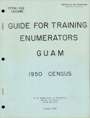 [Folder 145] Guam - Guide for Training Enumerators