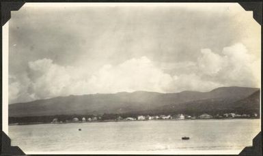 View towards the coastline of Savaii [?], Samoa, 1929 / C.M. Yonge