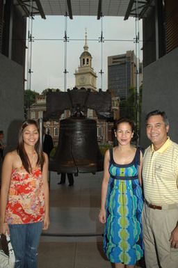 [Assignment: 48-DPA-07-13-08_SOI_K_Philly_Rec] Reception at Independence National Historical Park for attendees at the National Governors Association Centennial Meeting in Philadelphia, Pennsylvania. Secretary Dirk Kempthorne [and Independence National Historical Park Deputy Superintendent Darla Sidles delivered official remarks; and the Secretary conversed with fellow NGA attendees, among them Pennsylvanina Governor Edward Rendell, Vermont Governor James Douglas, Wyoming Governor Dave Freudenthal, Guam Governor Felix Camacho, former Tennessee Governor Don Sundquist, and former Michigan Governor John Engler.] [48-DPA-07-13-08_SOI_K_Philly_Rec_IOD_9329.JPG]