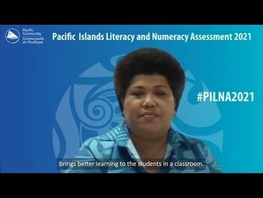 Join the Conversation with Ratieli Tora, EQAP's Education Assessment Specialist, about PILNA 2021