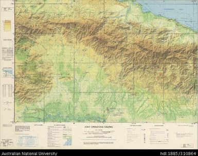 PNG, Aitape, Series: JOG 1501, Sheet: SA 54-15, 1968, 1:250 000