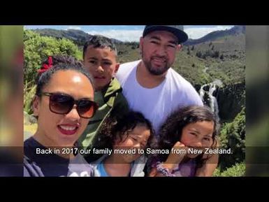 A Māori Samoan family's journey of learning the gagana in Samoa