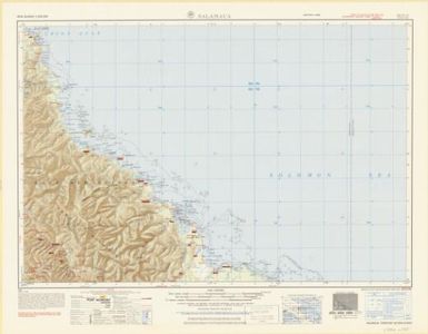 New Guinea 1:250,000 (Salamaua ; SB 55-15 ; 1966 revised)